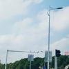Poste de Vigilância Personalizado para Exterior, Poste Integrado de Monitoramento e Vigilância Ultra-Brilhante, Poste de Iluminação para Venda por Atacado, Poste de Iluminação Eletrônica em Forma de T para Disparo