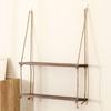Estante de pared simple multicapa, estante de almacenamiento multiusos, estante de almacenamiento de muñecas de madera, estante para flores colgante de pared para balcón
