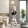 Alemanha 2026 Novo Modelo Fabricante Urso Violento De Chão Grande Enfeites Acessórios para Casa Sala de Estar Gabinete de TV Mesa Lateral de Sofá Quarto