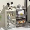 Caixa de Armazenamento de Sachês de Chá para Mesa de Escritório, Despensa, Organizador de Compartimentos para Sachês de Chá e Cápsulas de Café, Prateleira de Armazenamento Montada na Parede