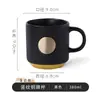 Taza de cerámica con patrón de LOGOTIPO personalizado, promoción empresarial, regalo personalizado, taza publicitaria, taza creativa para té con leche y café