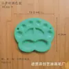 Paleta de especificaciones múltiples de punto de origen paleta de flor de ciruelo paleta con forma de pez tamaño paleta de pigmentos