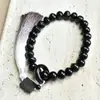 Pulsera de Semillas de Jaboncillo para Riqueza y Prosperidad, Fruto de Planta Natural de Semilla de Bodhi, Artículo de Nicho Original Hecho a Mano, Adecuado para Jugar y Usar