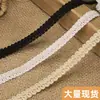Fábrica en stock al por mayor cinta de poliéster de 1 cm banda de ciempiés banda de encaje de espiga accesorios para ropa collar ropa interior DIY