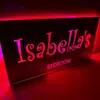Espejo Iluminado con Nombre LED de 12 Colores para Sitios Web Independientes, Espejo Iluminado con Nombre Familiar Personalizado, Adorno de Mesita de Noche Regalo
