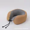 Almohada de Viaje en Forma de U para el Cuello, Almohada Portátil para Avión, Reposacabezas para el Cuello de Coche, para Dormir en Viajes Largos, Almohada Cervical en Forma de U para Trenes de Alta Velocidad