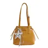 Bolso de Hombro tipo Tote Estilo Commuter Vintage para Mujer, Moda 2026 Temporada Nueva, Bolso de Mano, de Hombro y Cruzado Único