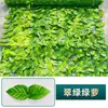 Parede Artificial de Plantas em Estoque Transfronteiriça Folha Verde Grama Decoração Barreira de Cerca Plástica Cobertura de Teto/Varanda Externa