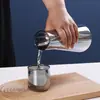 Tetera de vidrio para una persona taza de té juego de tetera jarra jarra de agua fría de gran capacidad taza para agua hervida enfriada para el hogar