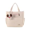 Bolsa de lona tipo tote, estilo japonés, gran capacidad, diseño nuevo, adecuada para estudiantes, versátil para el uso diario, casual y simple, bolso de hombro para la escuela, el trabajo y el uso diario