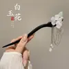 Accesorio de horquilla moderno minimalista de estilo antiguo, nueva horquilla con borla estilo chino 2026, horquilla fresca y elegante de estilo nacional