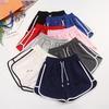 Shorts Finos para Mulheres Verão Novo Calças Casuais de Perna Larga Roupa Externa Tamanho Plus Estudante Calças Esportivas de Corrida Venda Direta da Fábrica