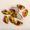 Weichen K9 - Cinturón de piel sintética con hebilla de alta calidad, cosido a mano, con cristales de imitación, para vestido de novia, accesorios de joyería