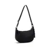 Bolso de mujer tipo dumpling de moda, elegante y versátil, bolso de hombro de alta gama resistente al agua, bolso cruzado para mujer
