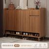 Zapatero de Pasillo para el Hogar Entrada de Gran Capacidad Armario de Entrada 2023 Nuevas Explosiones Almacenamiento de Madera Maciza Zapatero Económico
