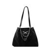 Bolsa Tote Grande com Padrão Onda Nova da Moda Atacado Bolsa de Ombro Feminina Versátil para Estudantes, Aula, Trabalho