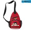 Anime Xiaohai Alrededores Bolso Cruzado Unisex Cool Sencillo Bolso de Hombro