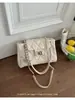 Bolso de Mano con Cadena de Rombo para Comercio Exterior Transfronterizo Bolso Tote para Mujer 2026 Nuevo de Moda de Nicho Elegante Bolso de Hombro Cruzado
