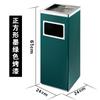 Lixeira de aço inoxidável para saguão de hotel, coluna para bitucas de cigarro, balde de fumo com cinzeiro, área de fumantes externa, elevador Zhao Zhuyou