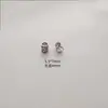 Acessórios de Joias Tecidas com Contas de Furo Grande para Pulseira Colar DIY de Liga Vintage