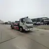 Camión de Basura Foton Xiaoyun S con Brazo Gancho Azul, Cumple con los Estándares Nacionales Vi, Puede Entrar a Garajes Subterráneos, con un Potente Motor de 150 Caballos de Fuerza