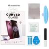 Para Huawei Mate60Pro Película Protectora de Pantalla Completa Nova12Pro Superficie Curva Honor 100 Película Templada Líquida UV