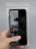 Bolsa selante para celular compatível com touchscreen, bolsa transparente descartável auto selante espessa, bolsa de proteção isolante à prova d'água e à prova de poeira para celular