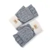 Guantes de Punto de Invierno para Hombres y Mujeres, Engrosados y Tacto de Terciopelo Pantalla Táctil Ciclismo, Antifrío Felpa Pareja Cálidos Lana Guantes Venta al por Mayor