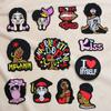 Novos adesivos de pano adesivos de personagem de desenho animado adesivos de pano bordados adesivos de roupas de menina adesivos de remendo bordados por computador apliques de casal