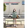 Top de Protección Solar Estilo Perezoso Nicho Reductor de Edad Estampado Cuello Redondo Manga Larga Camiseta de Mujer Verano Casual Ligeramente Transparente Blusa con Aire Acondicionado