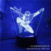 Luz de Noche LED Colorida 3D de la Serie Marvel Spider-Man Transfronteriza con Control Remoto Táctil Lámpara de Mesa Regalo Creativo de Navidad