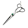 Tesoura de Cabeleireiro Neipson Tipo Espada Dupla Pedra Verde Tesoura Reta Tesoura Afiladora 6.0inch 1H
