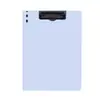 Prancheta com clip de placa de espuma PP A4, clip de placa de plástico vertical e horizontal, pasta de documentos, pasta de arquivo, pasta de provas, pasta de dados