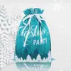 Bolsas de Regalo Navideñas con Cordón de Fábrica, Bolsas para Empaquetar Regalos de Navidad, Bolsas de Almacenamiento, Bolsas de Regalo para Fiestas