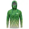 Máscara Pelágica e Protetor de Pescoço Hoodie para Pesca ao Ar Livre Proteção Solar Leve Toque de Seda Gelada Roupas de Pesca de Manga Longa para Homens