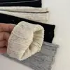 Moda delicada estilo coreano! Novo top de malha de manga comprida versátil afunilado com design canelado e gola polo outono 2026 para mulheres