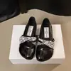 Mocasines Suaves Estilo Hada para Mujer, Nuevos Zapatos Mary Jane Bajos con Tira Cruzada Floral Primavera 2025