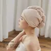 Touca Seca-Cabelo Sanli Espessa, Touca de Banho Absorvente de Fleece Coral para Adultos e Estudantes, Toalha para Secar Cabelo