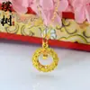 O Mesmo Estilo do da Joalheria, Pingente de Rosa Brilhante para Mulheres, Colar Dinâmico de Rosa de Jardim, Moda de Luxo Leve, Pingente Elegante Vazado