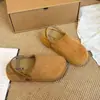 Pantuflas Cerradas de Suela Gruesa Estilo Retro Francés para Mujer, Nuevas de Otoño 2026 Versátiles de Suela Blanda Zapatos tipo Birkenstock