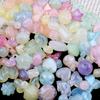 Cuentas de mariposa acrílicas recubiertas de sirena Ji de 6-45 mm, multiestilo, hechas a mano