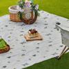 Tapete de piquenique estilo Ins, tapete de acampamento ao ar livre, tapete de barraca de gramado de praia, passeios convenientes, pequeno e fresco, além das fronteiras