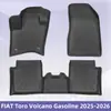 Tapetes de Piso TPE para Todas as Estações para FIAT Toro Voicano Gasolina 2025-2026