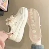 Tênis Brancos Gato Verde Maçã 2026 Primavera Mais Vendidos de Alto Valor para Crianças Maiores, Sapatos Casuais Versáteis