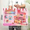 Juguetes de Casa de Juego para Niños Educativos Cocina Artificial Juguetes de Cocina Set de Vajilla para Niñas Caja de Regalo Grande Regalo Institucional