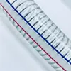 Mangueira Espiral Transparente de Aço e PVC Bomba de Óleo Extração de Óleo Espessada Resistente ao Desgaste Pressão de Vácuo Bomba de Esgoto Mangueira para Bombeamento de Areia