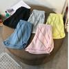 Pantalones cortos deportivos casuales de verano para mujer, holgados, estilo coreano, de cintura alta y pierna ancha, 2025 nuevos, para casa, yoga, dormir, modernos Ins