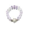 Pulsera Galaxia Floral Dulce Chica Ins Nicho Pulsera de Cuentas de Vidrio Regalo para Mejor Amiga Joyería de Pareja de Alto Valor para Mujeres