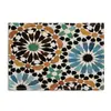 Manteles Individuales Étnicos Geométricos, Manteles Decorativos con Patrón de Mandala Bohemio, Manteles para Mesa de Fiesta de Té, Suministro Exclusivo Transfronterizo