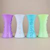 Arranjo de flores simples e moderno Vaso geométrico de plástico para uso doméstico Vaso seco resistente a quedas Decoração para casa Artesanato decorativo
